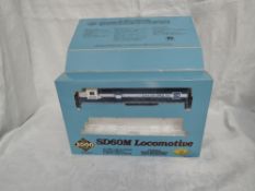 A Proto 2000 series limited edition HO scale Electro Motive SD60M Locomotive, boxed 30158