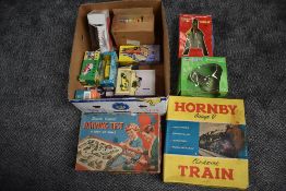 A selection of modern diecasts including Corgi, Revell etc along with a battery operated model