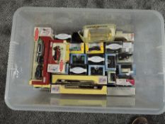 A box of modern diecasts including Trackside, Oxford, Scale Auto etc, all boxed