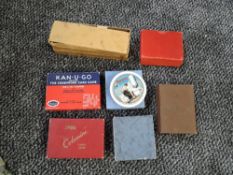 Five vintage Card Games and Playing Card Packs, Colomino, Patience x2, Kan-U-Go and Sadia Ltd London