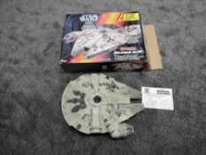 A modern Kenner Star Wars accessories, Millennium Falcon, with instructions, boxed, not checked