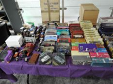 A large collection of modern diecasts including Rio, Matchbox Models of Yesteryear, Days Gone,