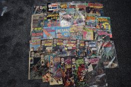 A collection of 1970's and later Charlton Comics, Marvel and similar Horror and Fantasy magazines