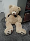 A modern HUGFUN International large Teddy Bear, approx height 140cm