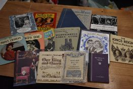 Royal Family related Publications and Ephemera. A selection, early-mid 20th century.