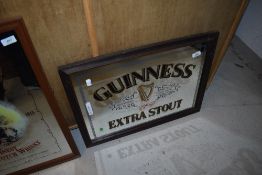 An advertising mirror, Guinness Extra Stout, approx 61 x 46cm