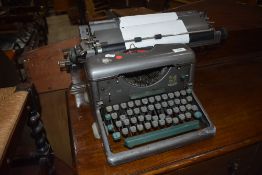 A vintage Imperial typewriter, model number 66
