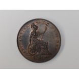 A George IV 1827 Copper Half Penny