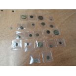 A collection of Ancient Coins including mainly Roman and two Jetsons etc (20)