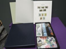 A collection of mainly mint GB Royal Mail Stamps in two albums, presentation packs, booklets and