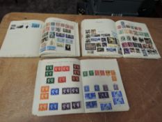 Three albums of GB and World Stamps, mint & used, early to modern