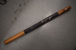 A traditional digeridoo