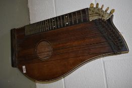 A traditional (probably 19th Century) Salzburg/Bavarian style concert zither