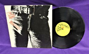 Rolling Stones - Sticky Fingers ' Zip sleeve - Andy Warhol designed UK original - some light