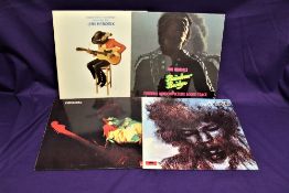 Four later press albums from Jimi Hendrix