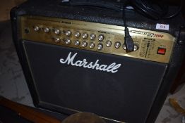 A Marshall AVT100 valvestate amplifier