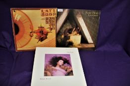A lot of three albums by Kate Bush