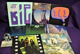 An eight album lot by Yes