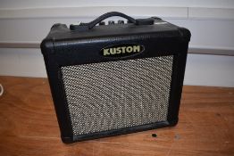 A Kustom KGA10FX practice amp