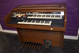 A vintage Hammond Organ