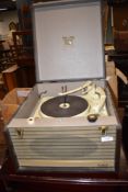 A vintage HMV Gramophone , having Garrard deck , RC120, old power cable removed