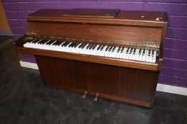 A vintage Kemble piano , 6.5 octaves, also labelled Broor Jorgensen