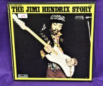 A Jimi Hendrix early recordings box set in VG+ - three albums in here