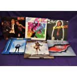 A lot of ten albums by AC/DC - all in nice shape and been well cared for