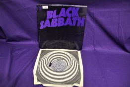 Black Sabbath - UK Vertigo original envelope sleeve issue of this album with the super rare poster