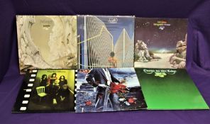 A lot of albums by progressive rock band Yes