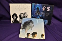 A lot of three albums by the Doors - later pressings