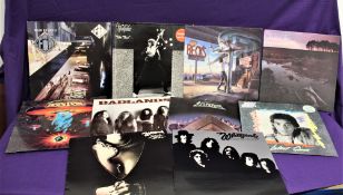 A ten album Rock Lot - all in at least VG+