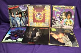 A lot of five Thin Lizzy and related records