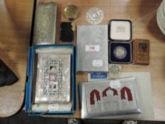 A selection of tourist keep sakes from Jerusalem of religious interest