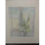 A Ltd Ed print, after Donald Wilkinson, Wild Montbretia Eigy, signed, dated 1987 and attributed