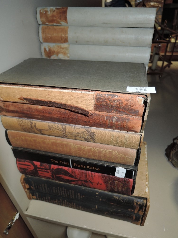 A selection of text and reference books including Folio society