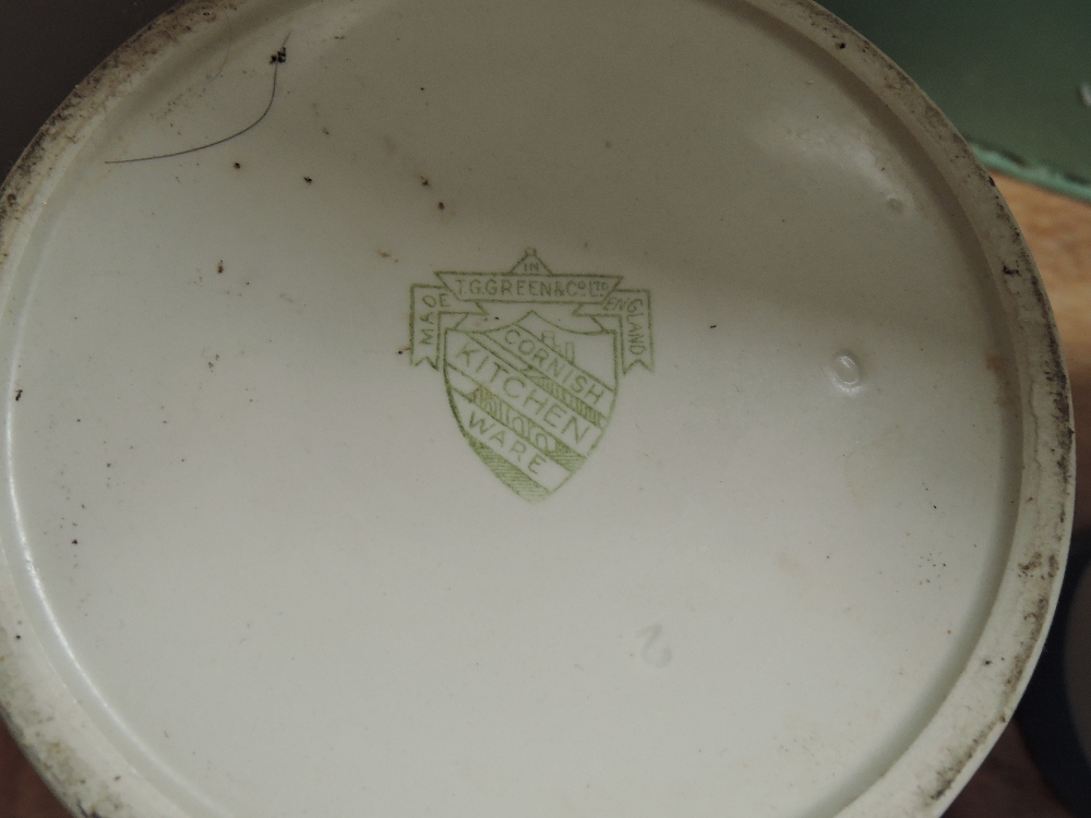 A selection of ceramic Cornish kitchen wares by T.G Green on black and green back stamps - Image 3 of 3