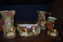 Four items of Hornsea pottery.