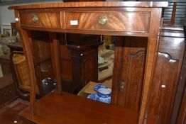 A reproduction Regency side table, width approx. 85cm