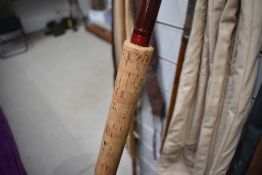 A vintage carbon fibre fly fishing rod