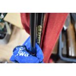 A Daiwa CF98-10H #7-9 two piece Graphite trout rod with sleeve and Berkley graphite carbon fly rod