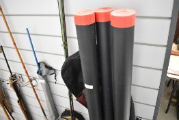 A rod carry case and 3 empty rod tubes