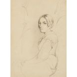 ☐ FOLLOWER OF GEORGE RICHMOND, RA (1809-1896) PORTRAIT OF A WOMAN