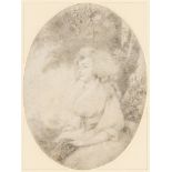 ☐ ATTRIBUTED TO JAMES NIXON, ARA (1741-1812) PORTRAIT OF A LADY