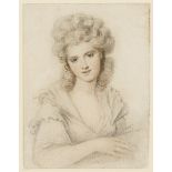 ☐ FOLLOWER OF RICHARD COSWAY, RA PORTRAIT OF A LADY