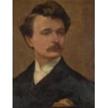 Ⓐ CHARLES WEBB MOORE (1848-1933) PORTRAIT OF A GENTLEMAN