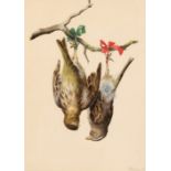 ☐ PANCRACE BESSA (1772-1846) STILL LIFE OF SPARROWS