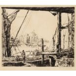 • A COLLECTION OF DOCK YARD SCENES