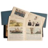 A GROUP OF MILITARY SKETCH BOOKS