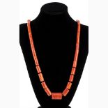 Cerasuolo coral necklace